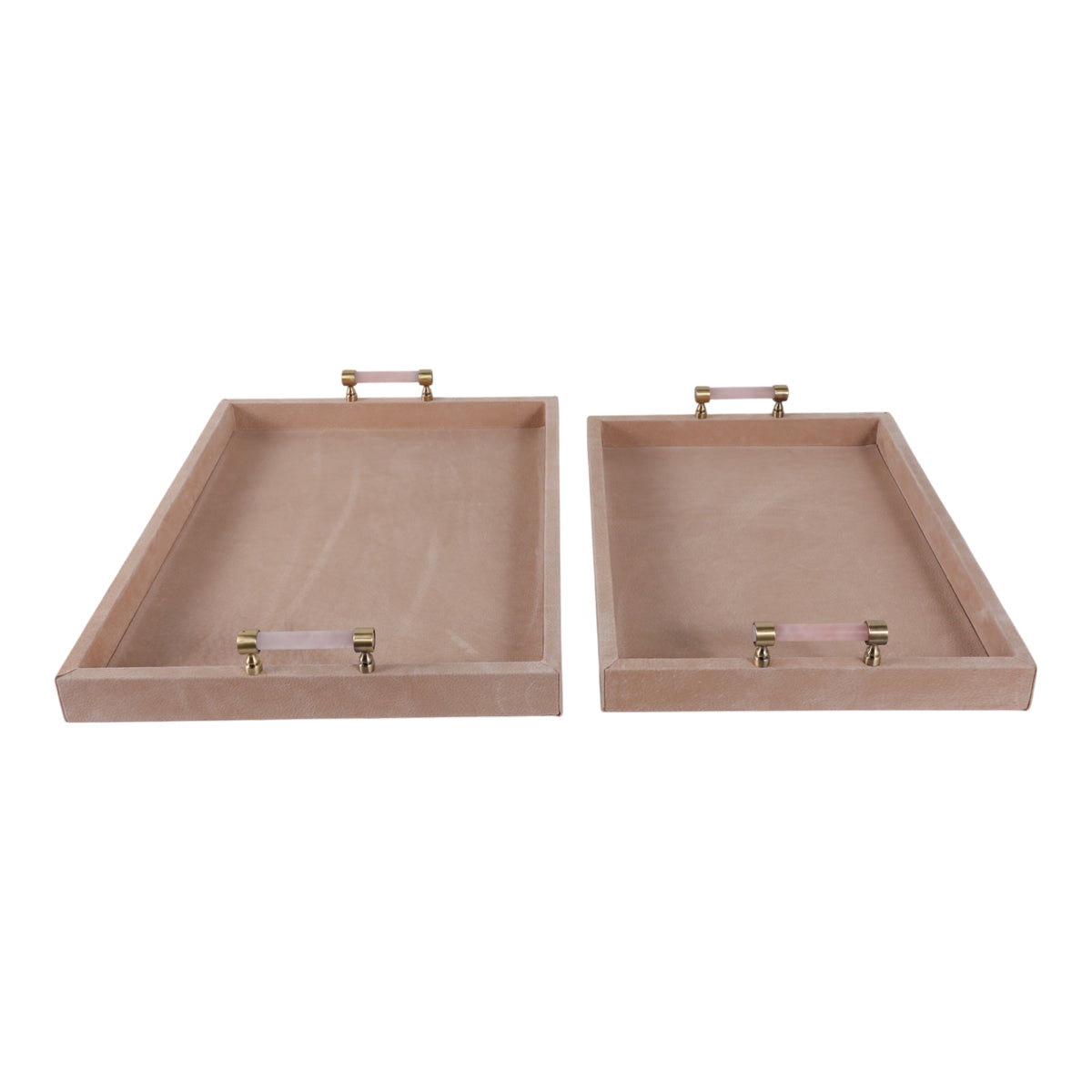 Nelsongate Set of 2 Tan Tray — 3″ — additional view
