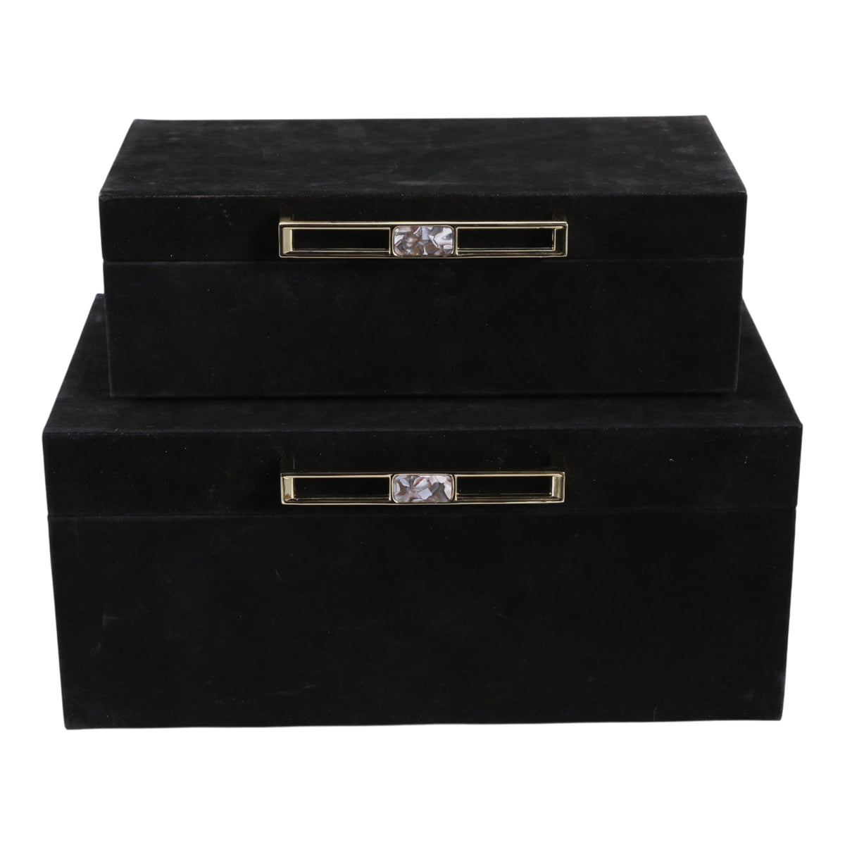 Granleyburn Set of 2 Black Boxes — 6″ — additional view