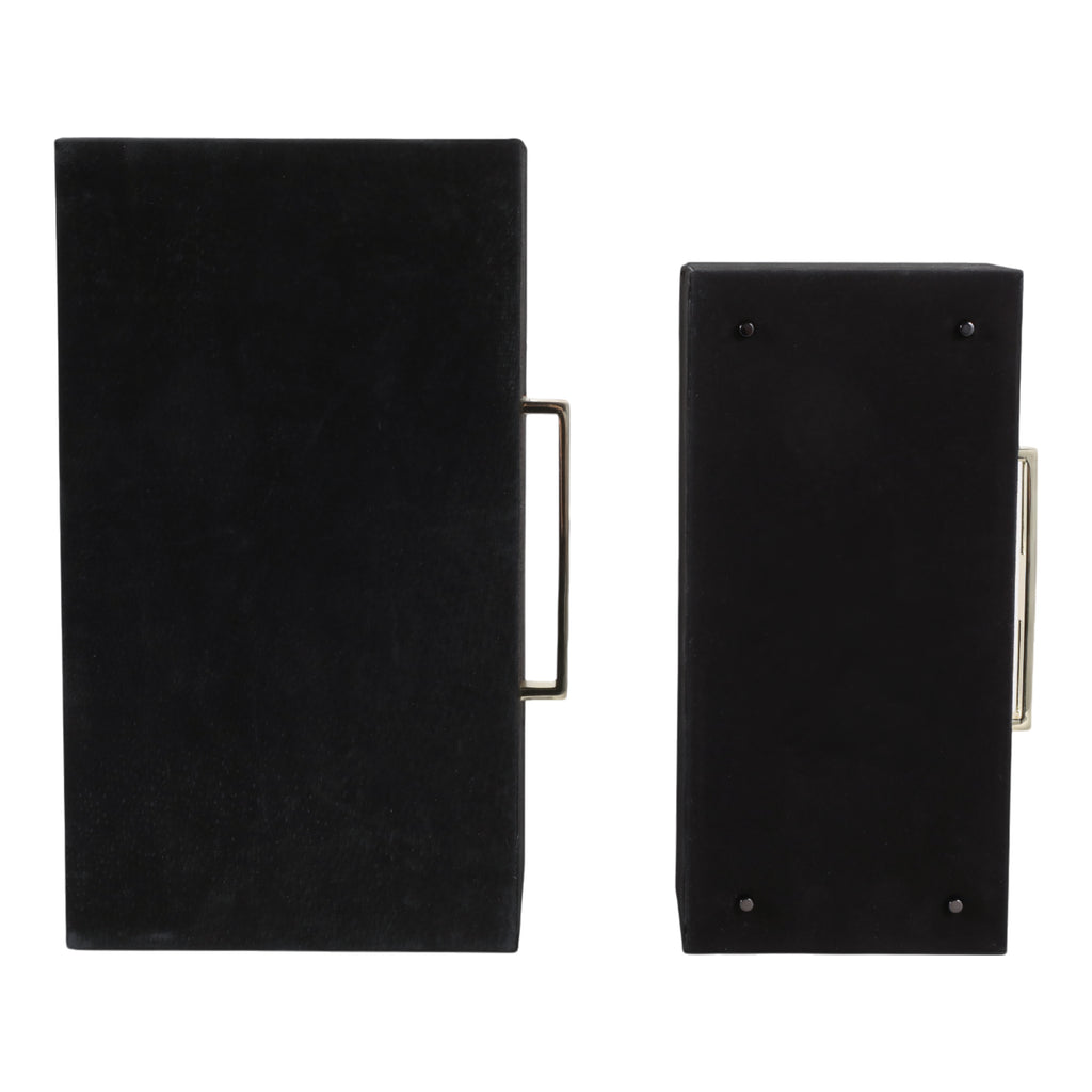 Granleyburn Set of 2 Black Boxes — 6″ — additional view