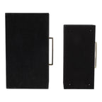 Granleyburn Set of 2 Black Boxes — 6″ — additional view