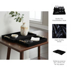 Eastoncrest Set of 2 Black Tray — 3″ — additional view