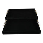 Eastoncrest Set of 2 Black Tray — 3″ — additional view