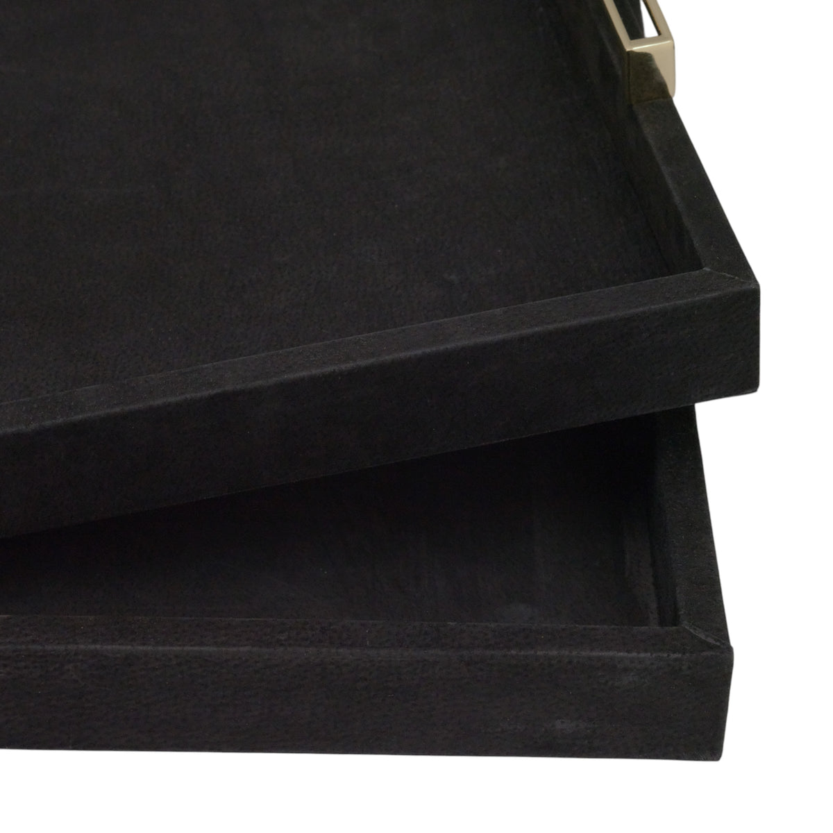 Eastoncrest Set of 2 Black Tray — 3″ — additional view