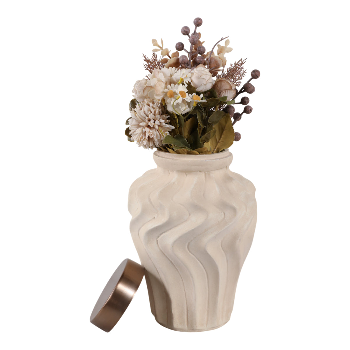 Dextermill Cream Jar — 10″ — additional view