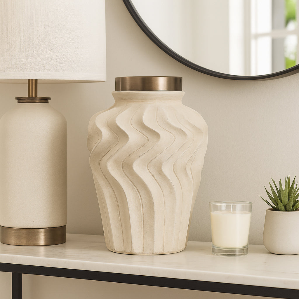 Dextermill Cream Jar — 13″ — additional view