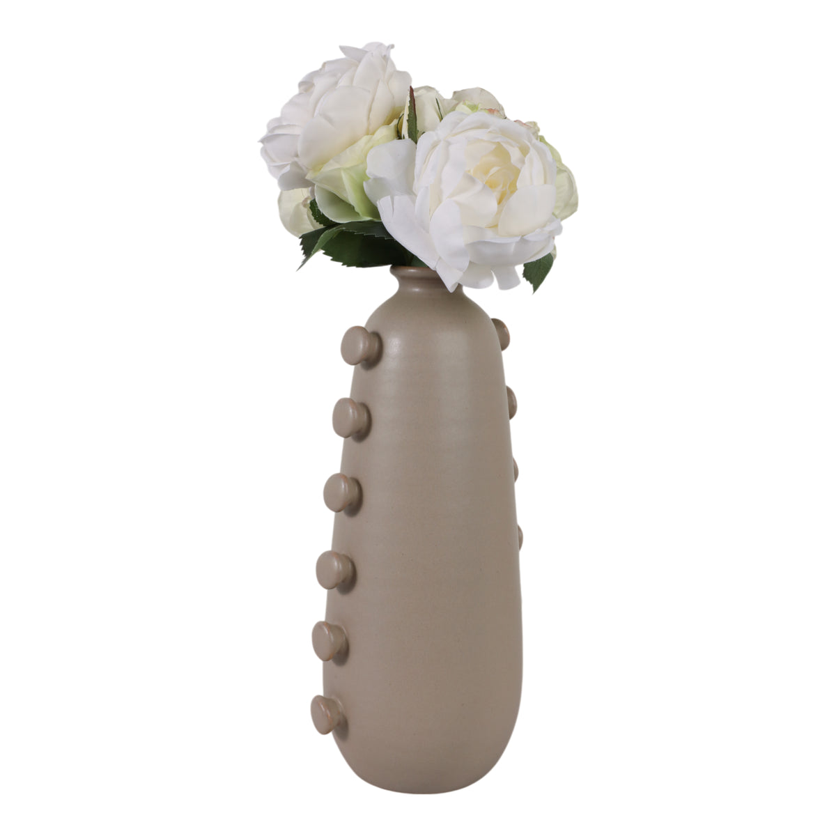 Burgessbrook Tan Vase — 15″ — additional view