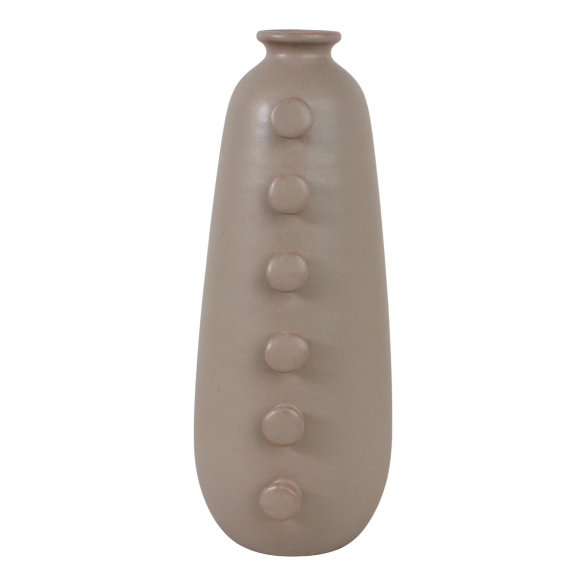 Burgessbrook Tan Vase — 15″ — additional view