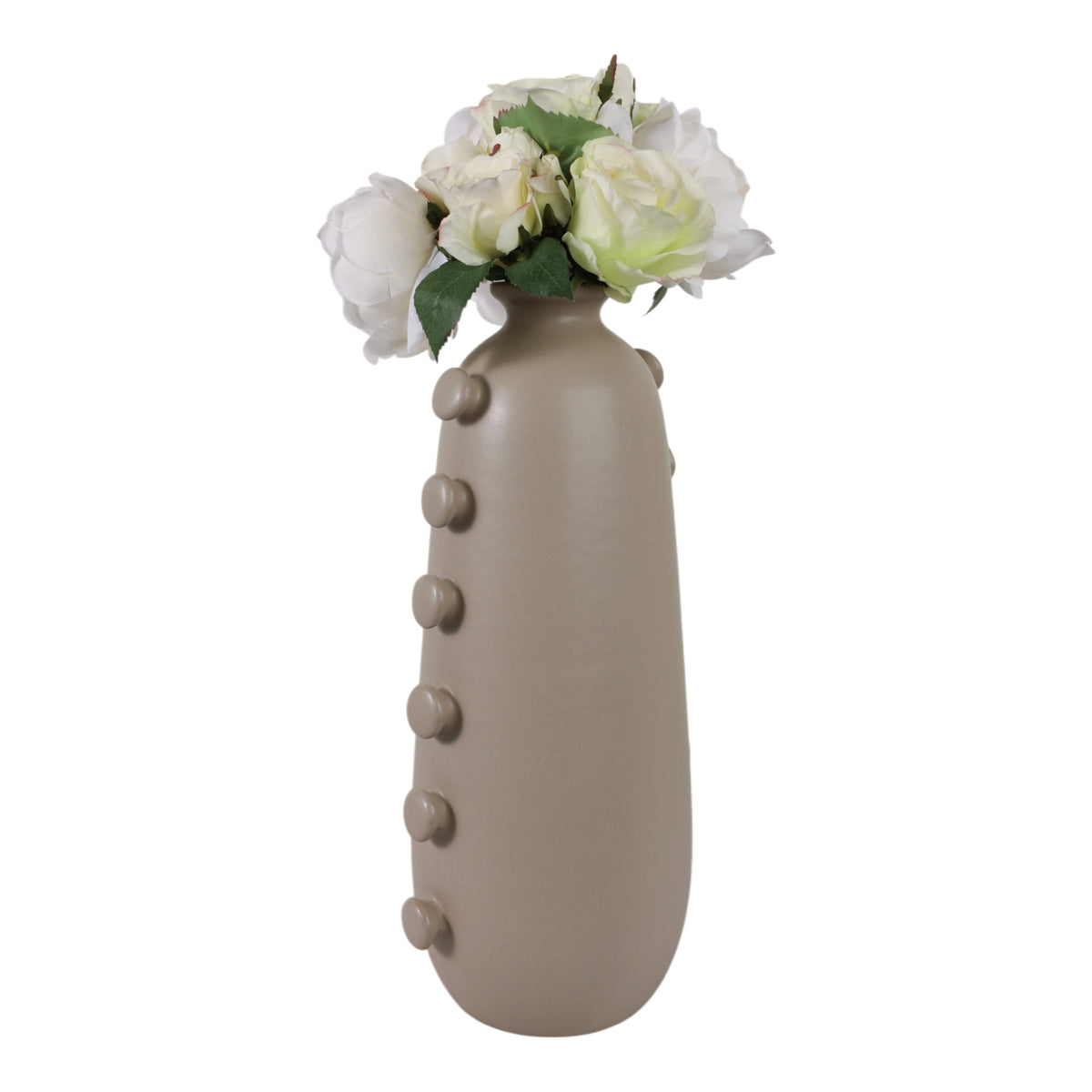 Burgessbrook Tan Vase — 18″ — additional view