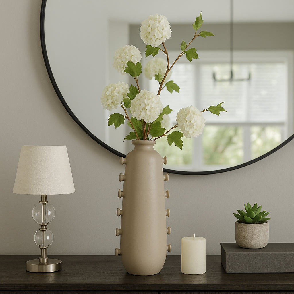 Burgessbrook Tan Vase — 22″ — additional view