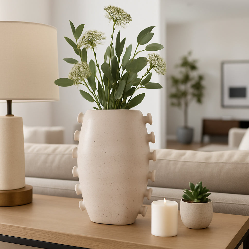 Craneholm Ivory Vase — 12″ — additional view