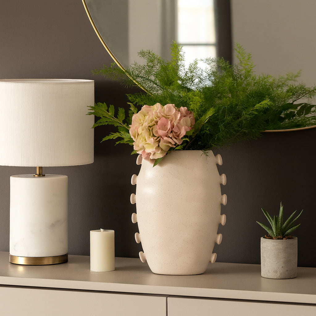 Craneholm Ivory Vase — 14″ — additional view