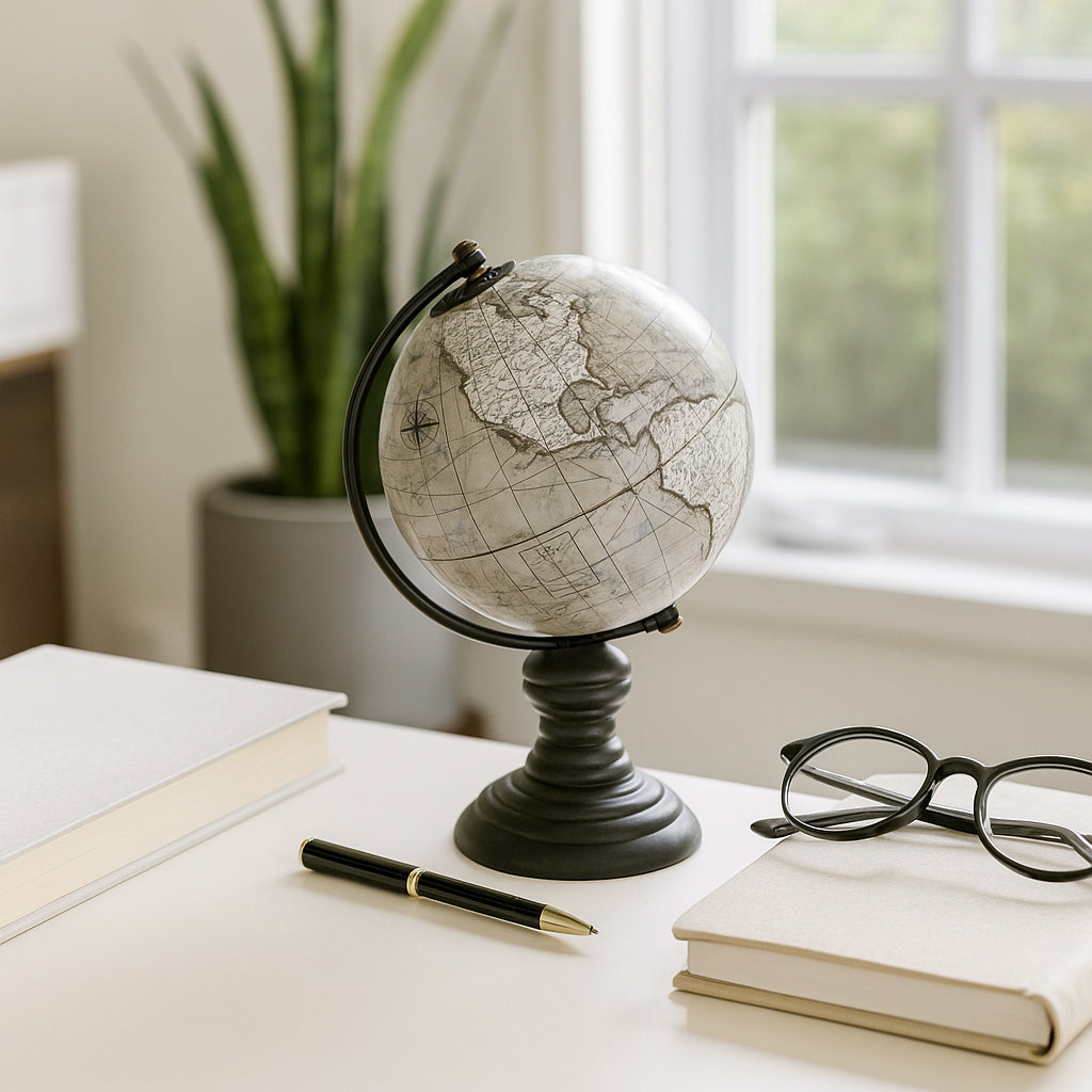 Hanleyrun Green Globe — 7″ — additional view