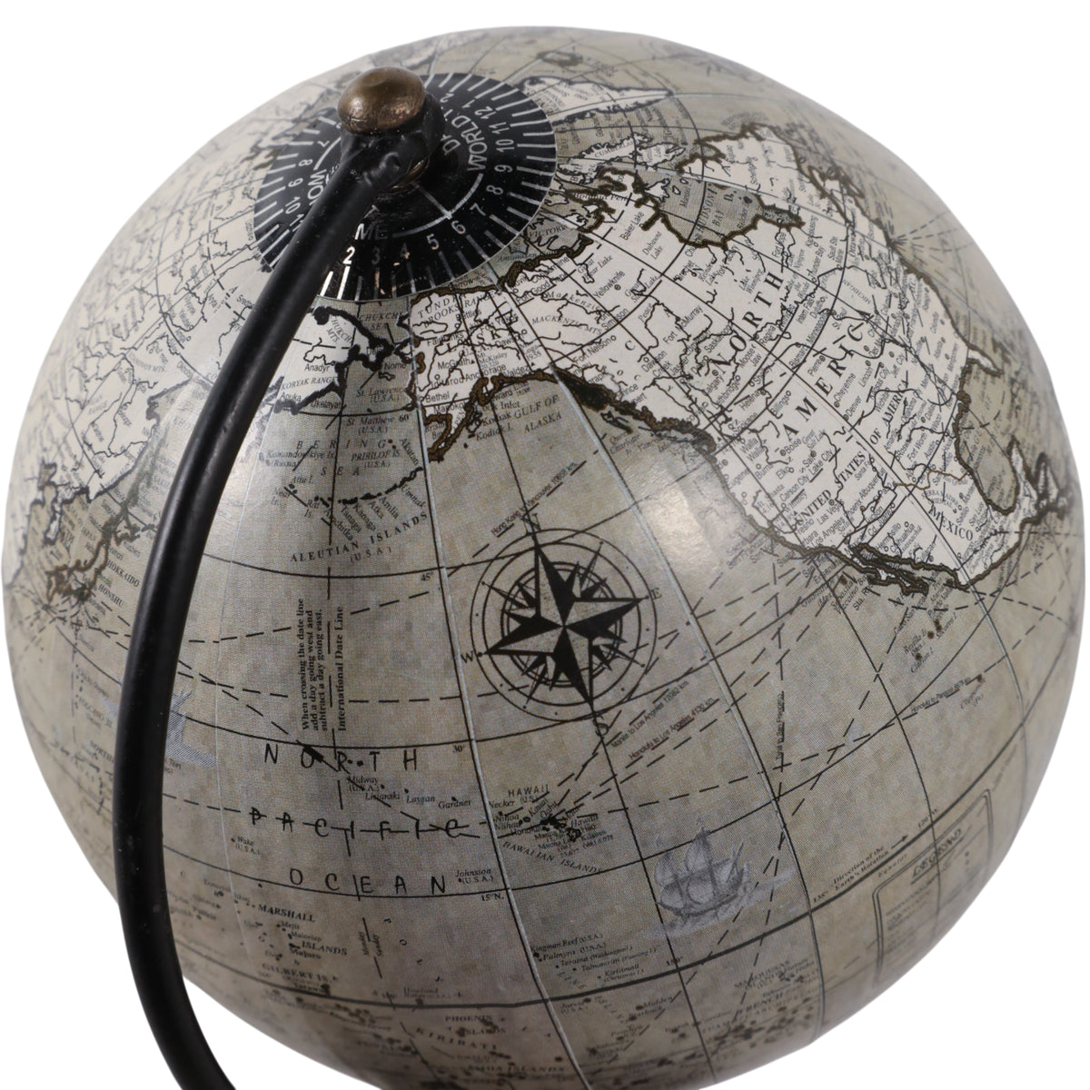 Hanleyrun Green Globe — 7″ — additional view
