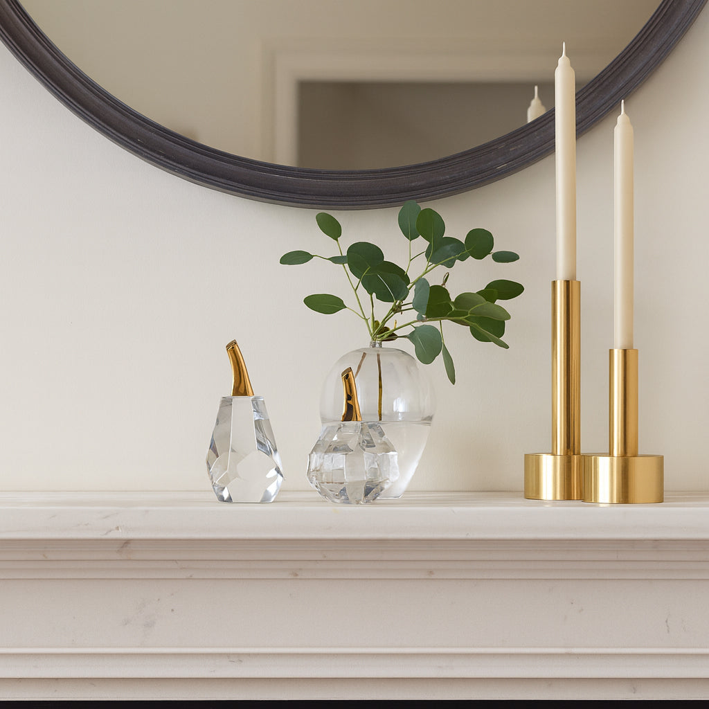 Wayland Set of 2 Clear Decor — 8″ — additional view