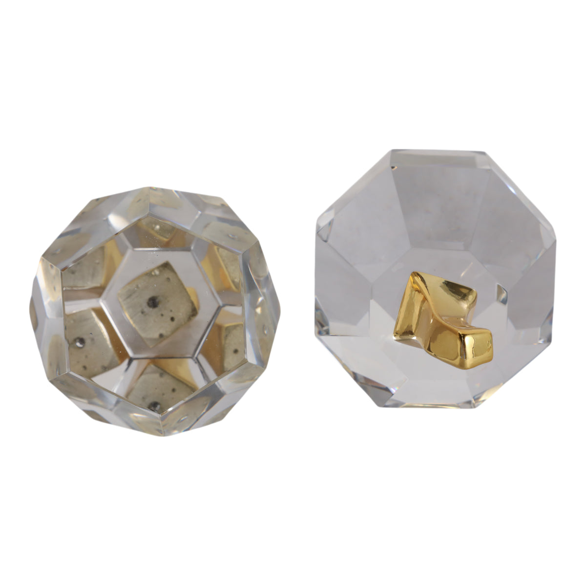 Wayland Set of 2 Clear Decor — 8″ — additional view