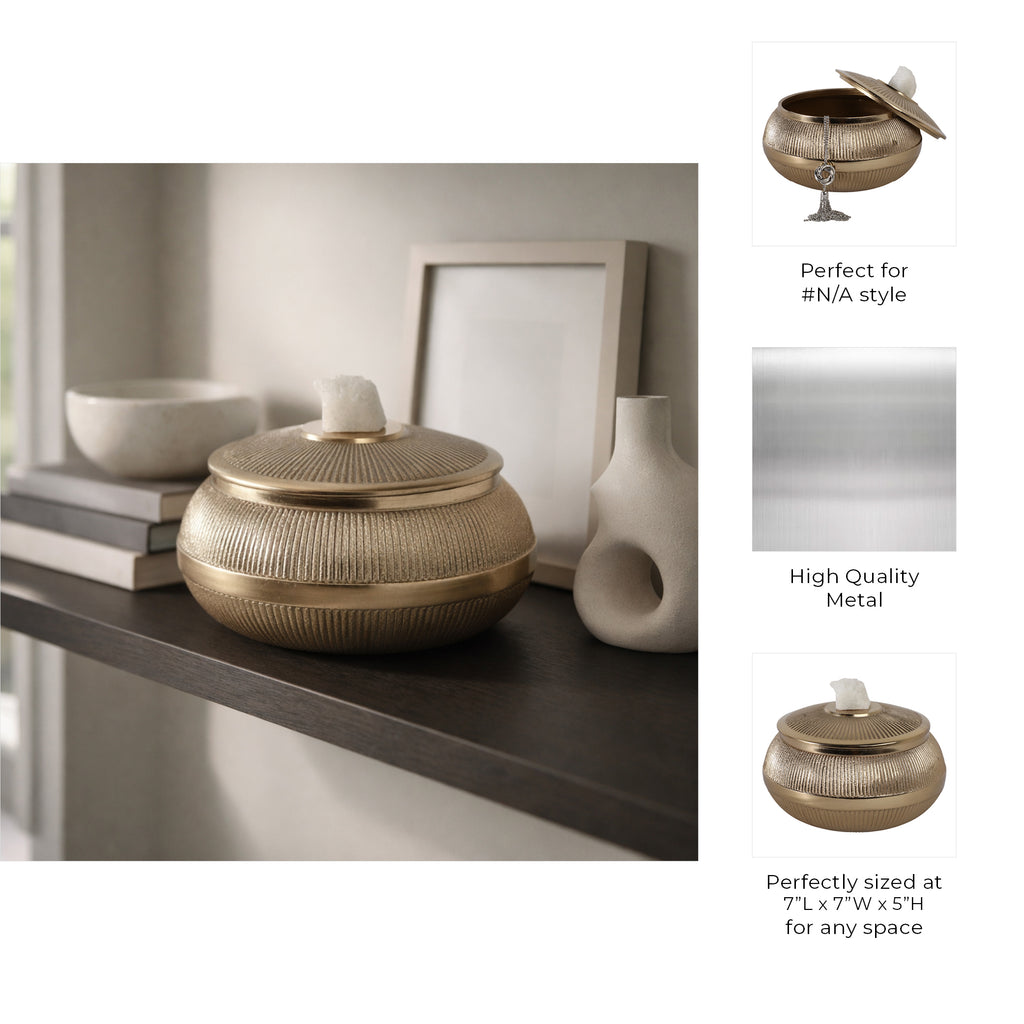 Fultonworth Gold Box — 5″ — additional view