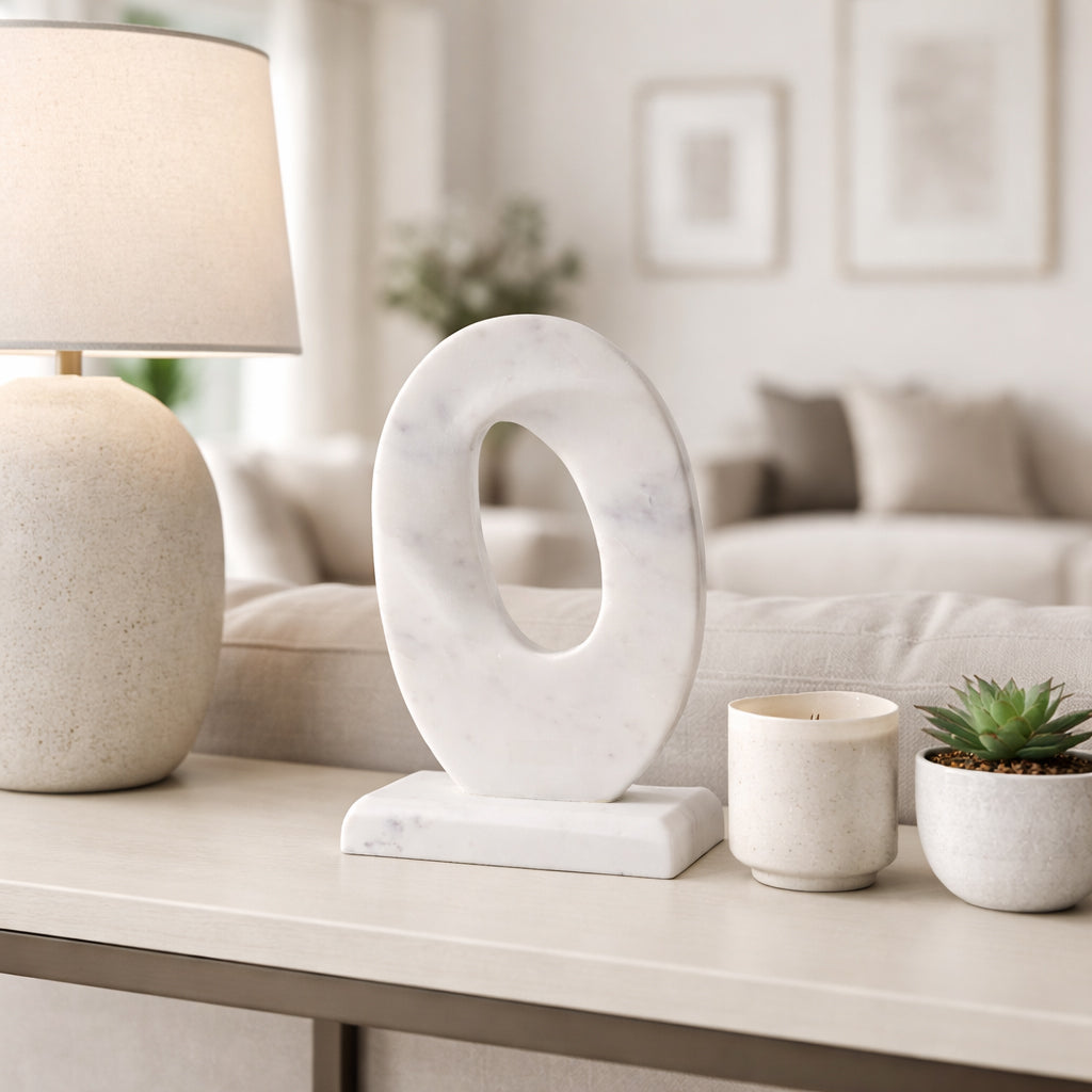 Carverton White Decor — 13″ — additional view