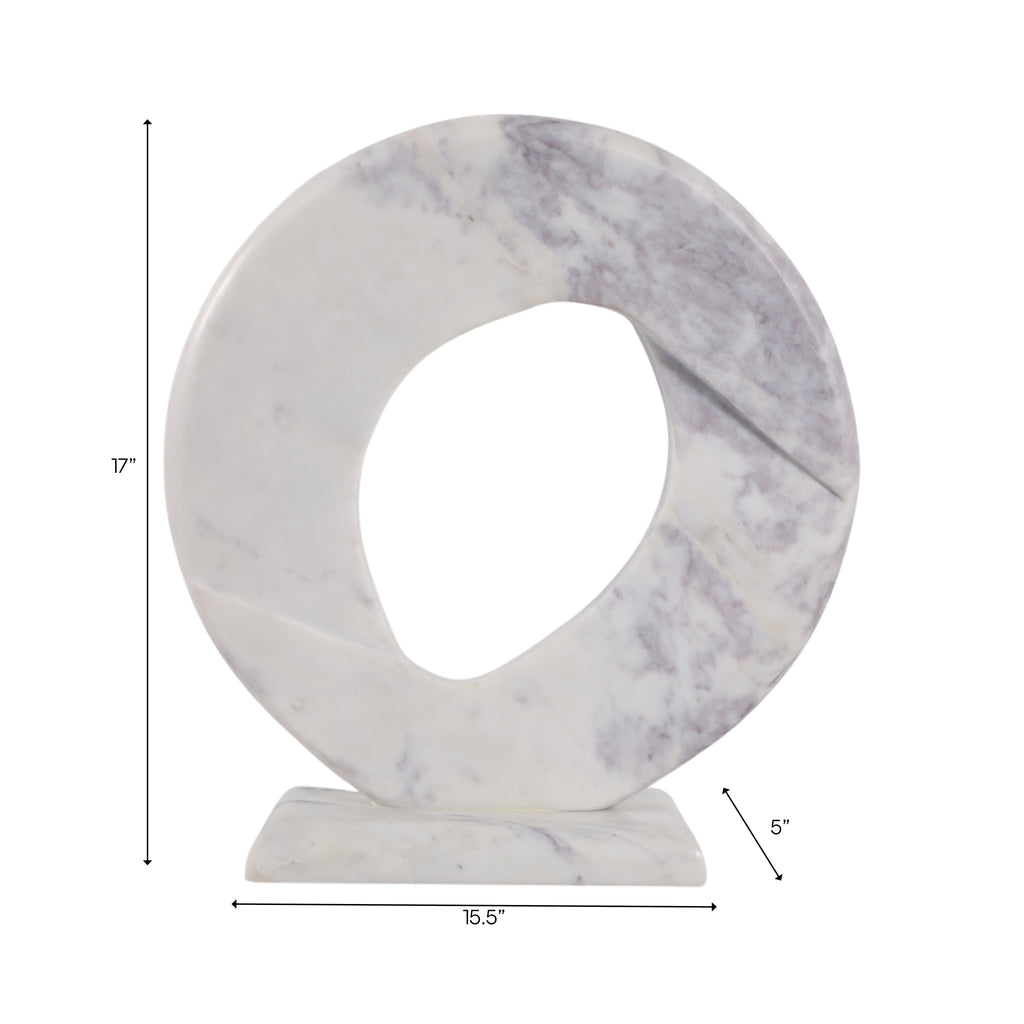 Carverton White Decor — 17″ — additional view