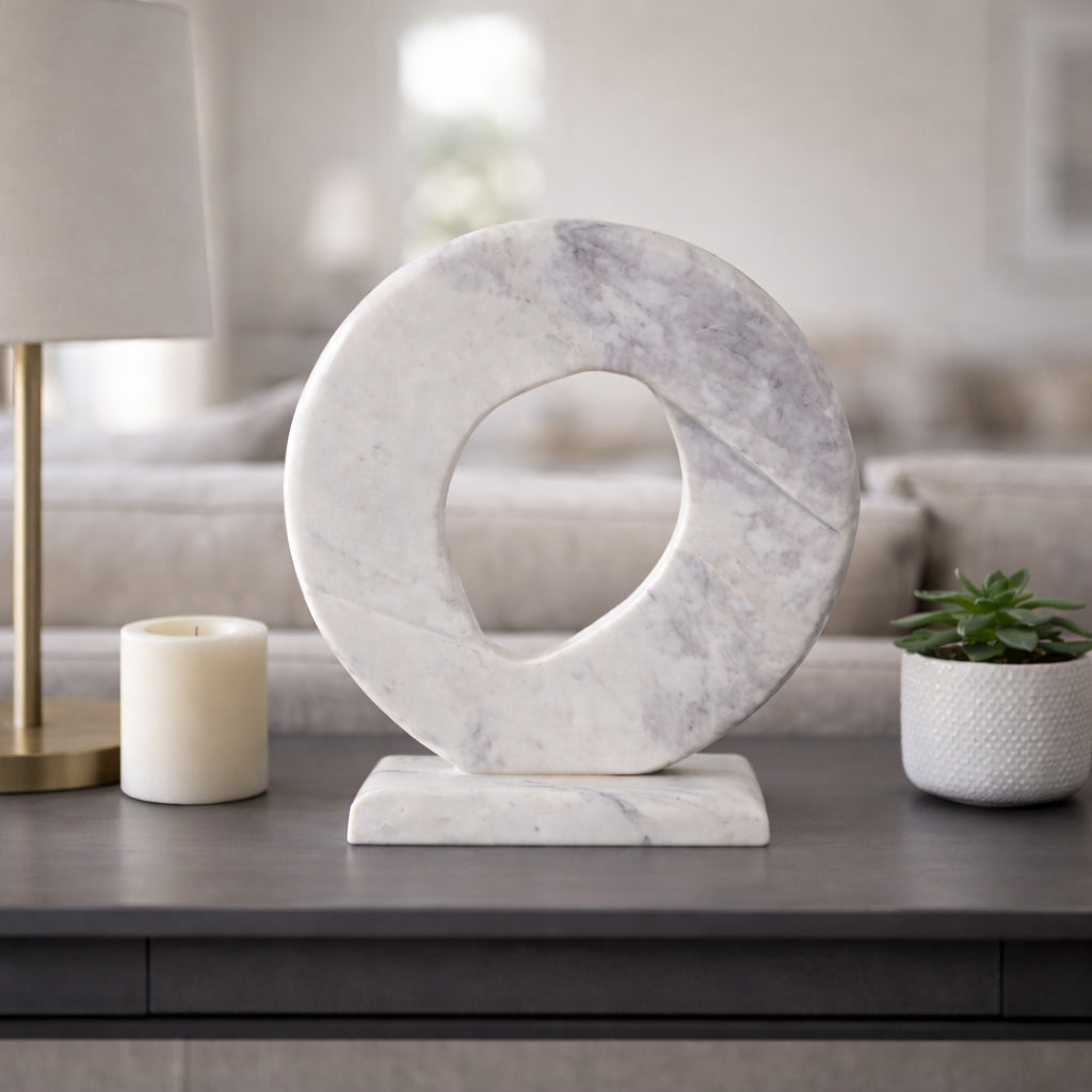 Carverton White Decor — 17″ — additional view