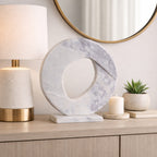 Carverton White Decor — 17″ — additional view