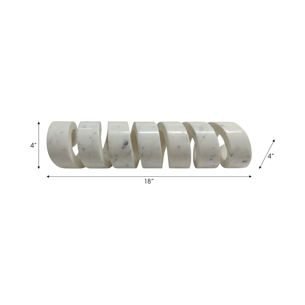 Ramonamore White Decor — 4″ — additional view