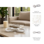 Hendonburn White Decor — 1″ — additional view