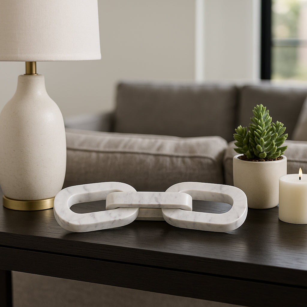 Hendonburn White Decor — 1″ — additional view