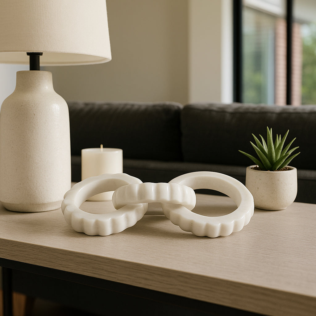 Kayeside White Decor — 1″ — additional view