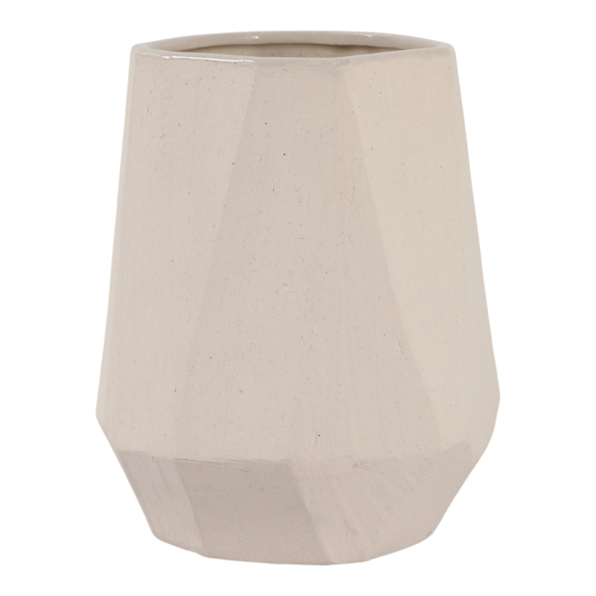 Enochwick White Vase — 9″ — additional view