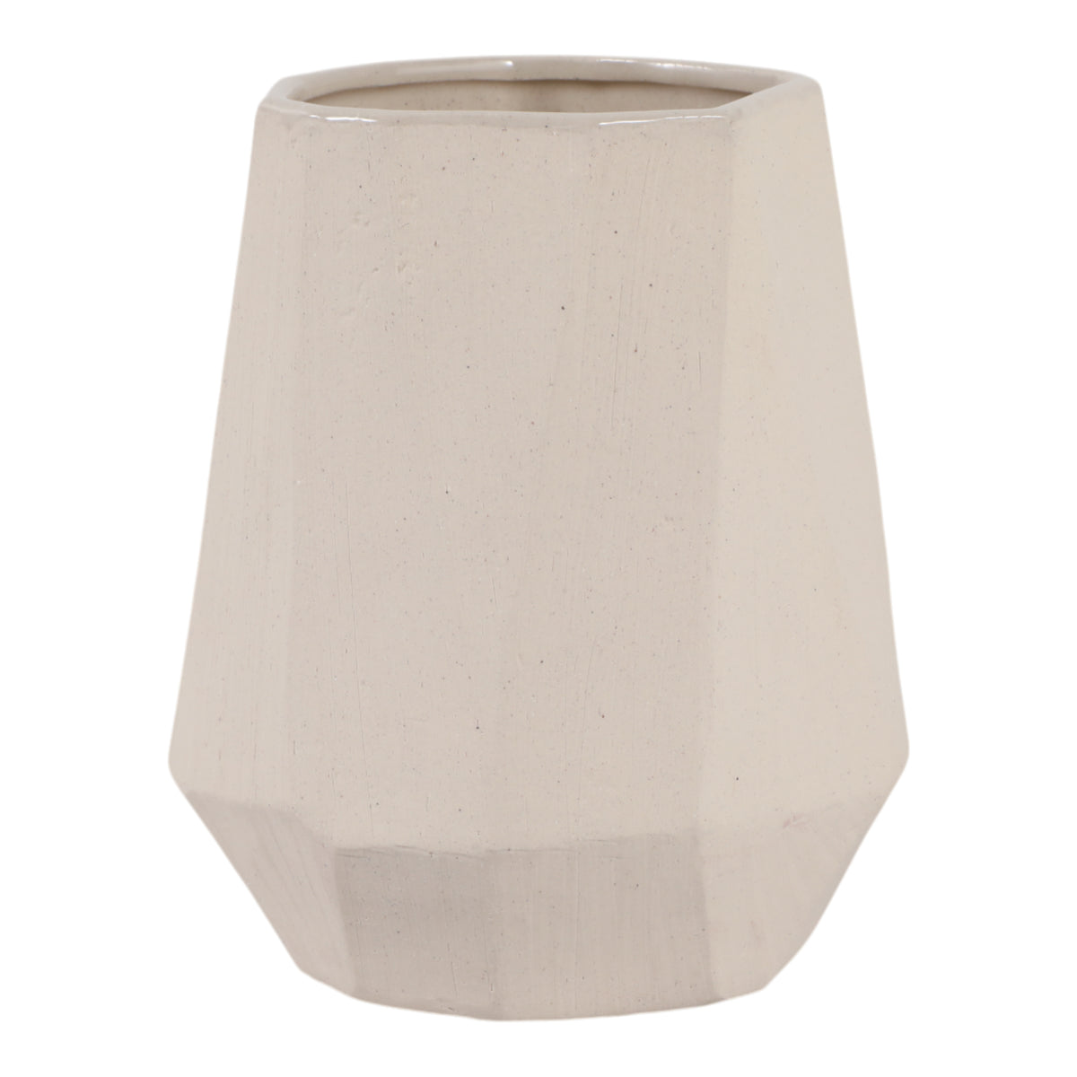 Enochwick White Vase — 9″ — additional view