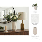 Enochwick White Vase — 11″ — additional view