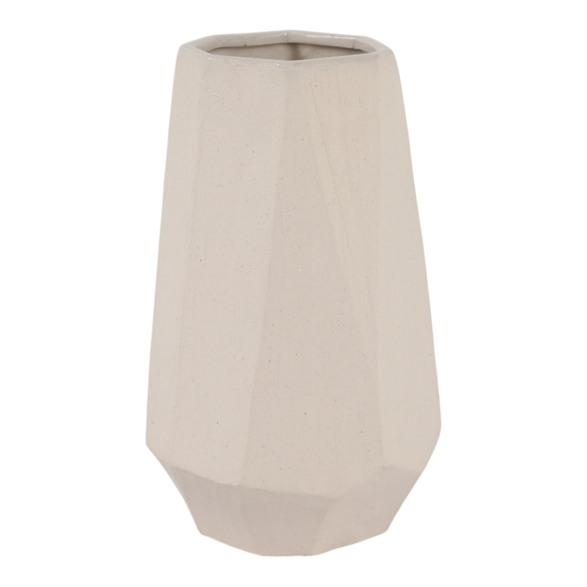 Enochwick White Vase — 11″ — additional view