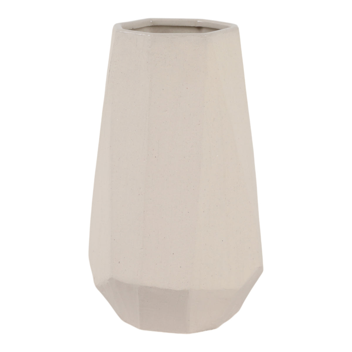 Enochwick White Vase — 11″ — additional view