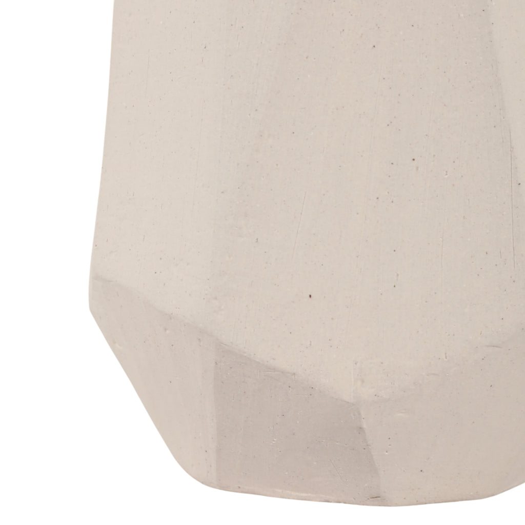 Enochwick White Vase — 11″ — additional view