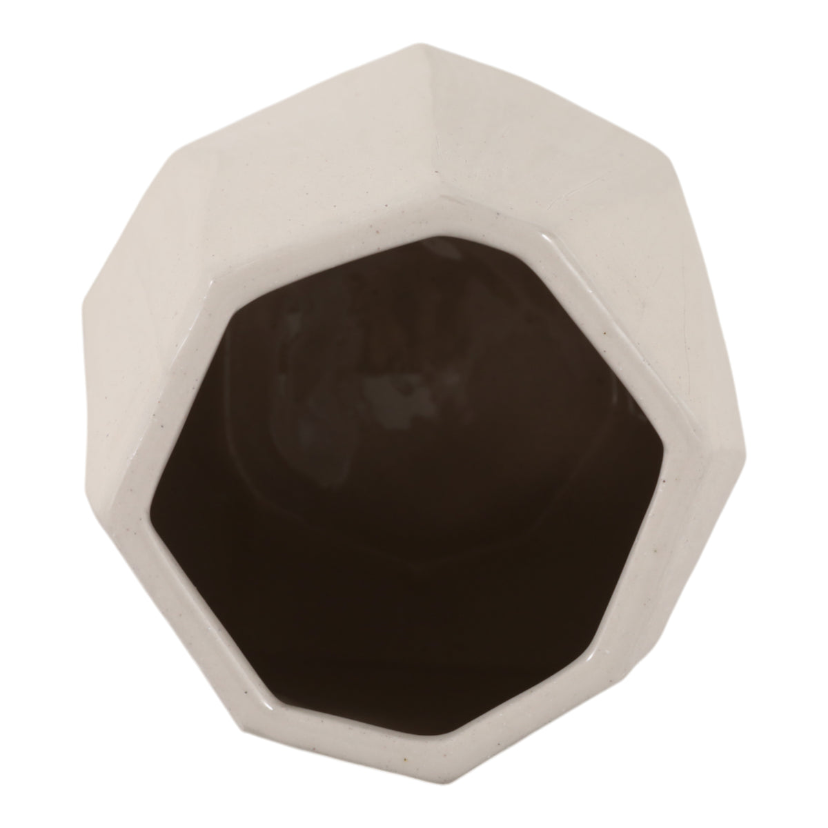 Enochwick White Vase — 11″ — additional view