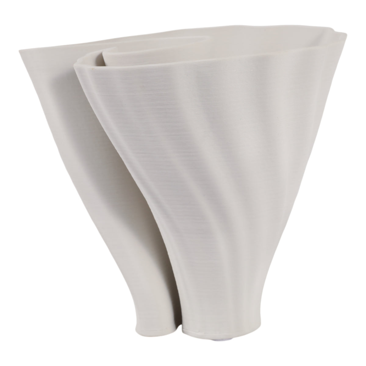 Wrenmore White Vase — 9″ — additional view