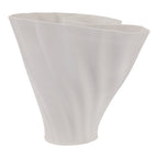 Wrenmore White Vase — 9″ — additional view