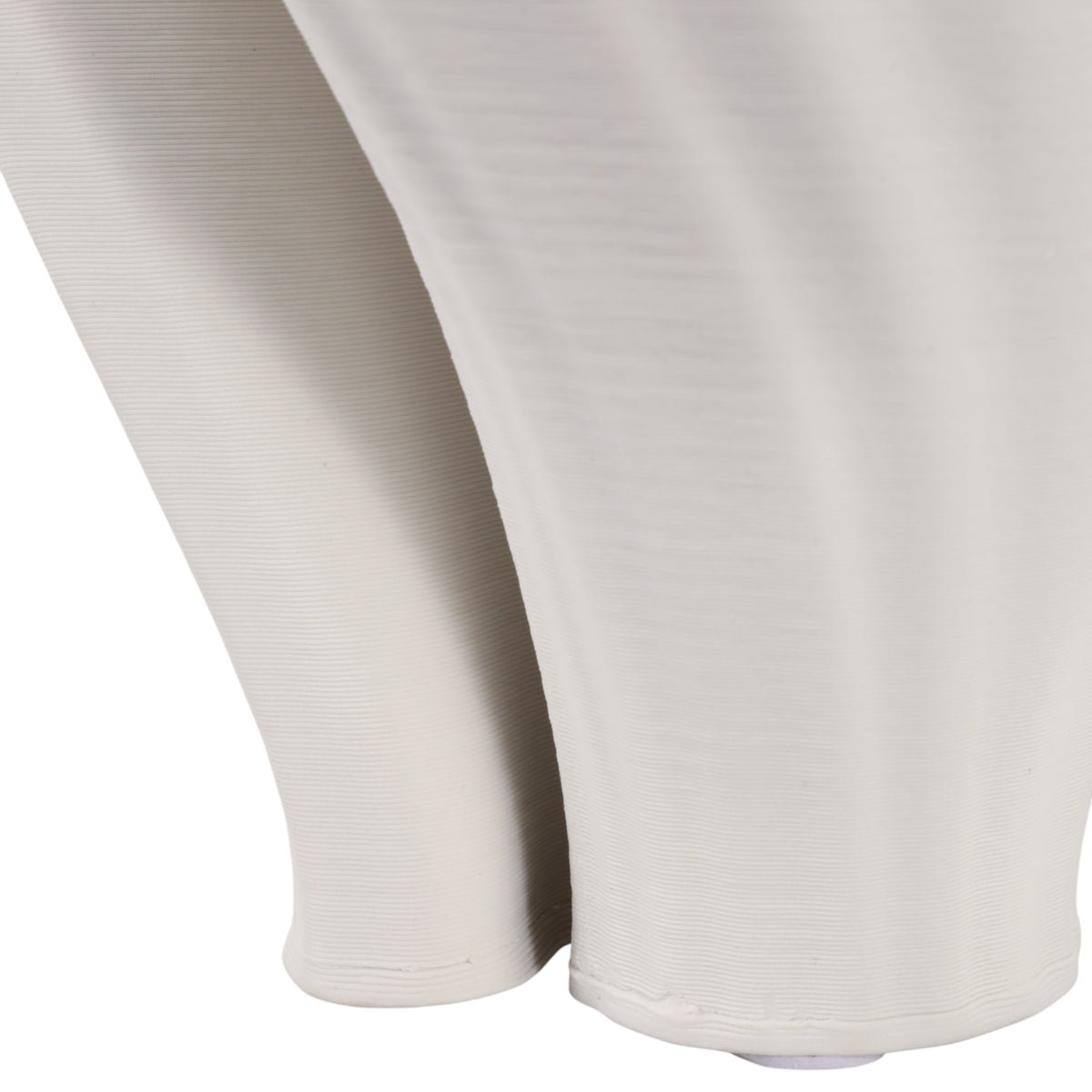 Wrenmore White Vase — 9″ — additional view