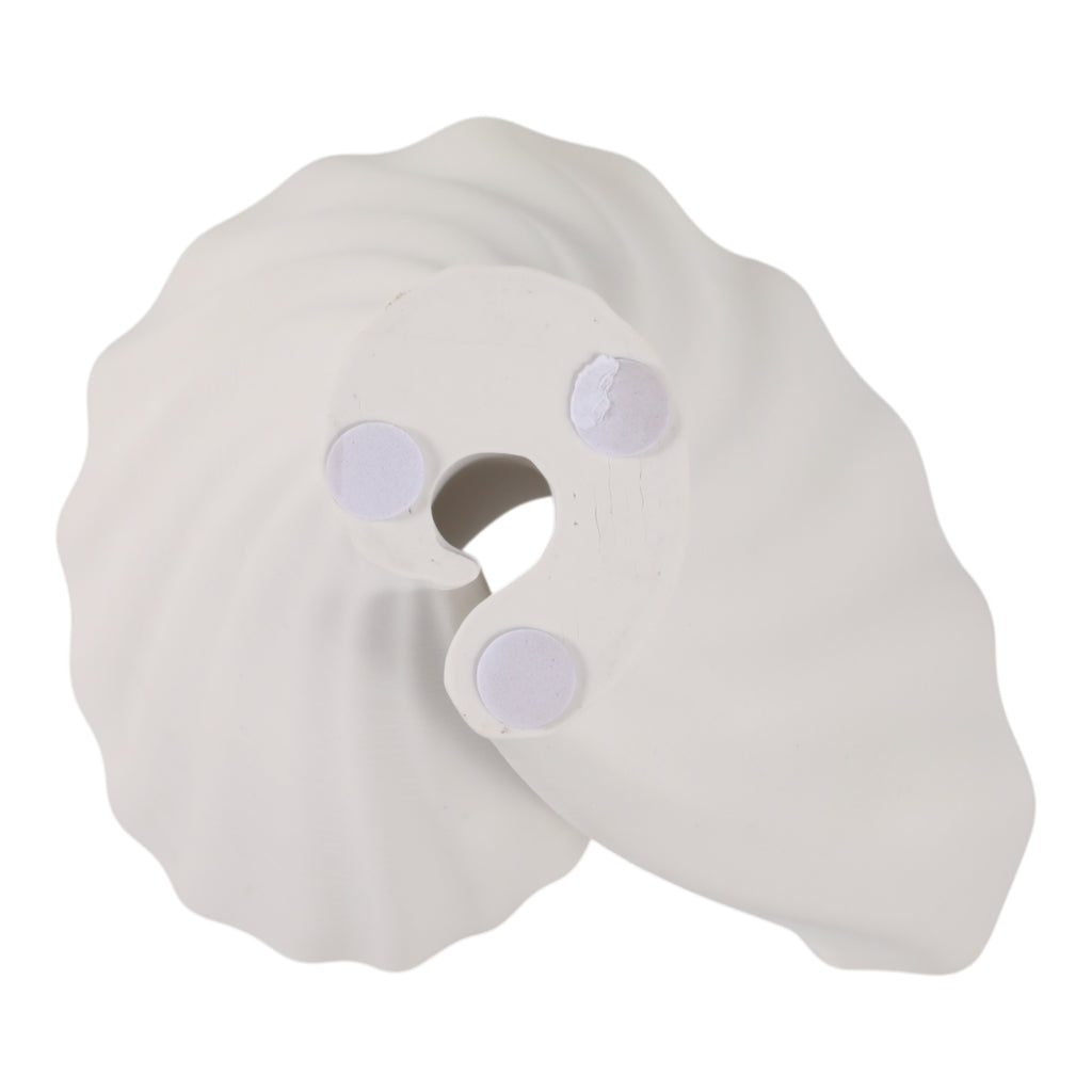 Wrenmore White Vase — 9″ — additional view