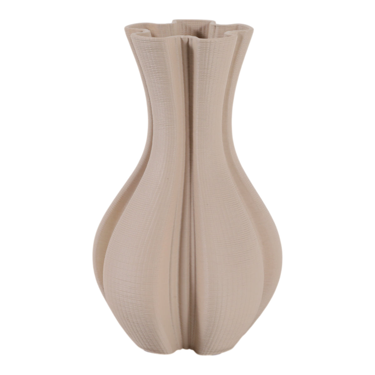 Drewrose Ivory Vase — 12″ — additional view