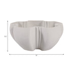 Morrisley White Bowl — 6″ — additional view