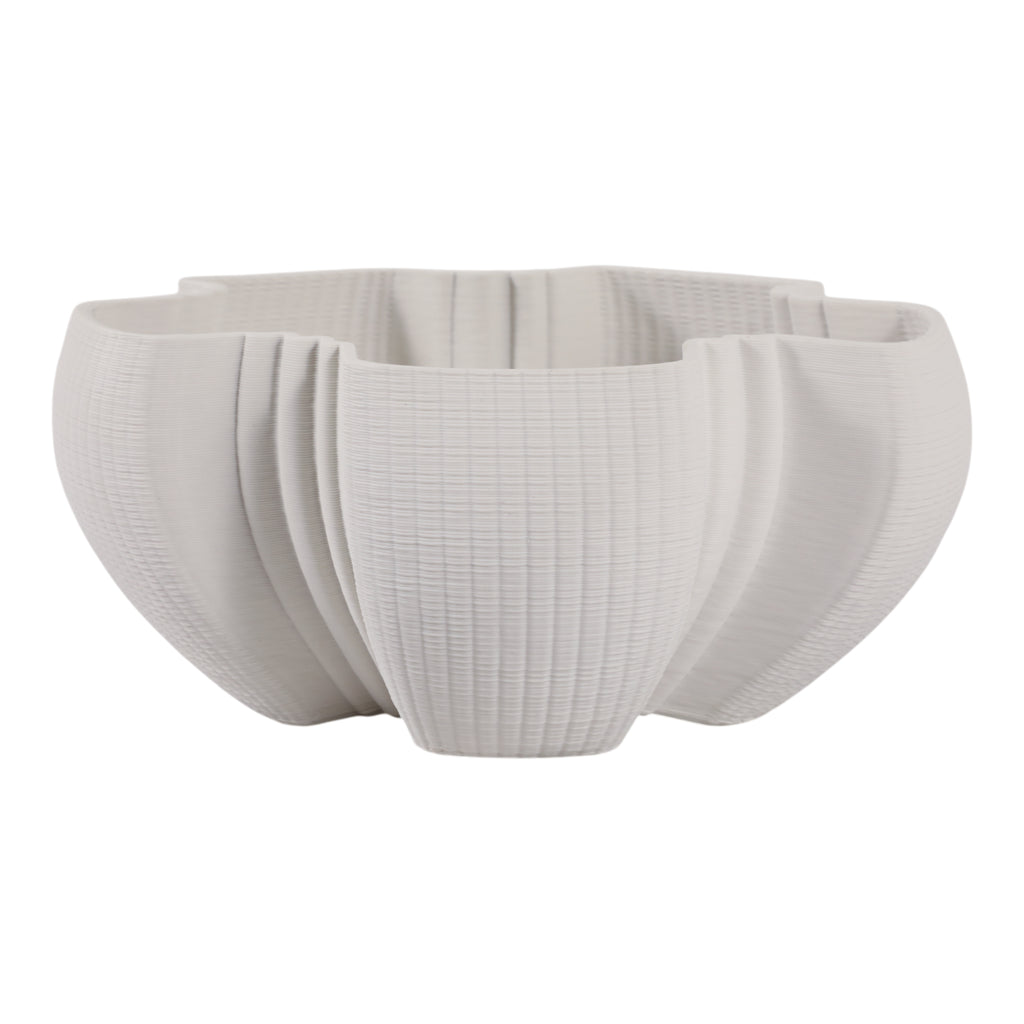 Morrisley White Bowl — 6″ — additional view