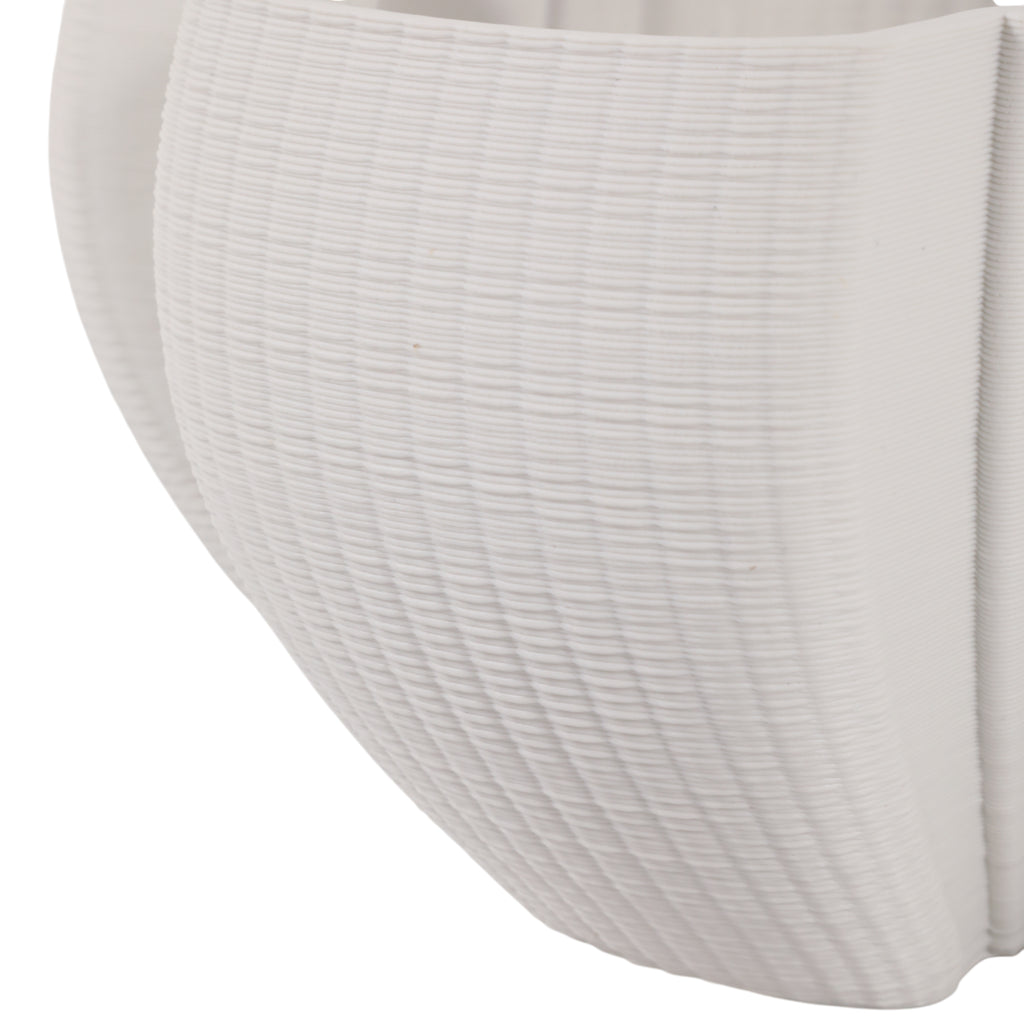 Morrisley White Bowl — 6″ — additional view