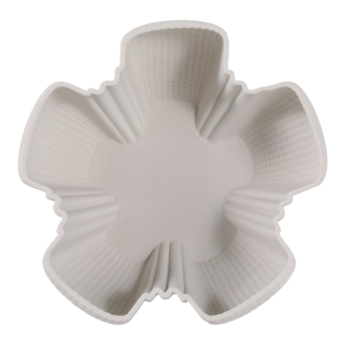 Morrisley White Bowl — 6″ — additional view
