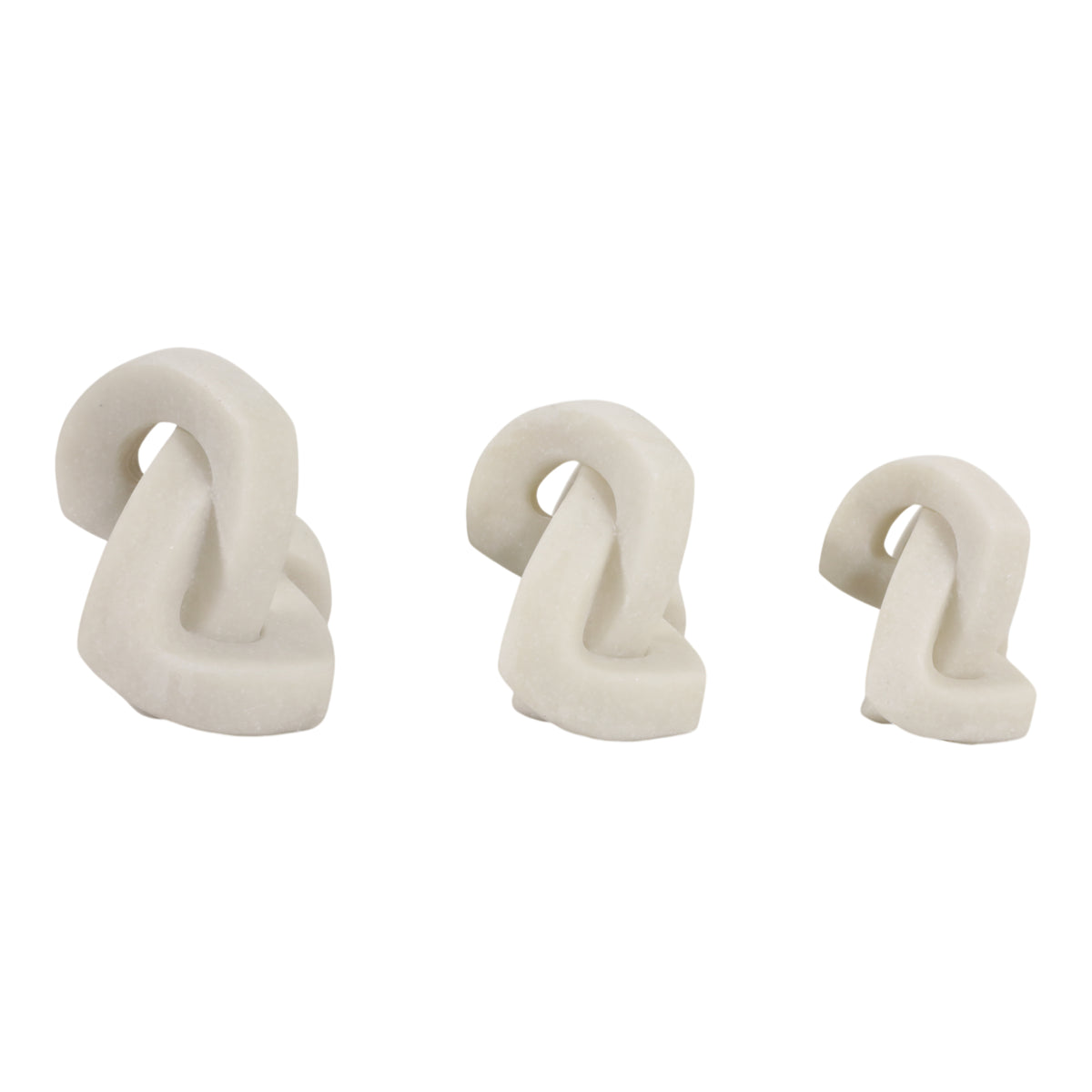 Peytonham Set of 3 White Decor — 6″ — additional view