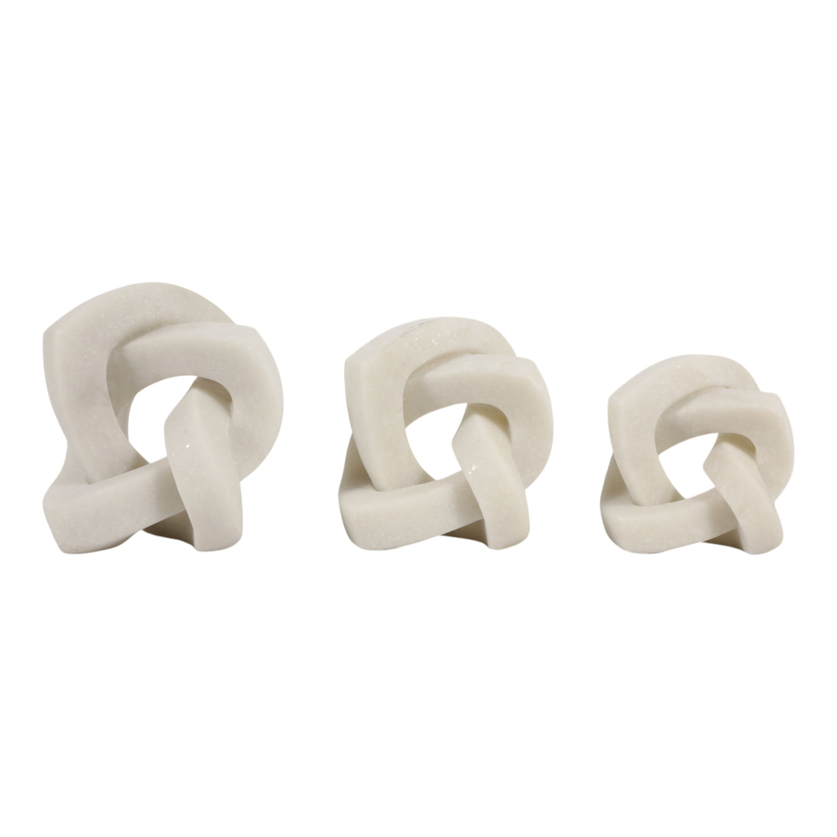 Peytonham Set of 3 White Decor — 6″ — additional view