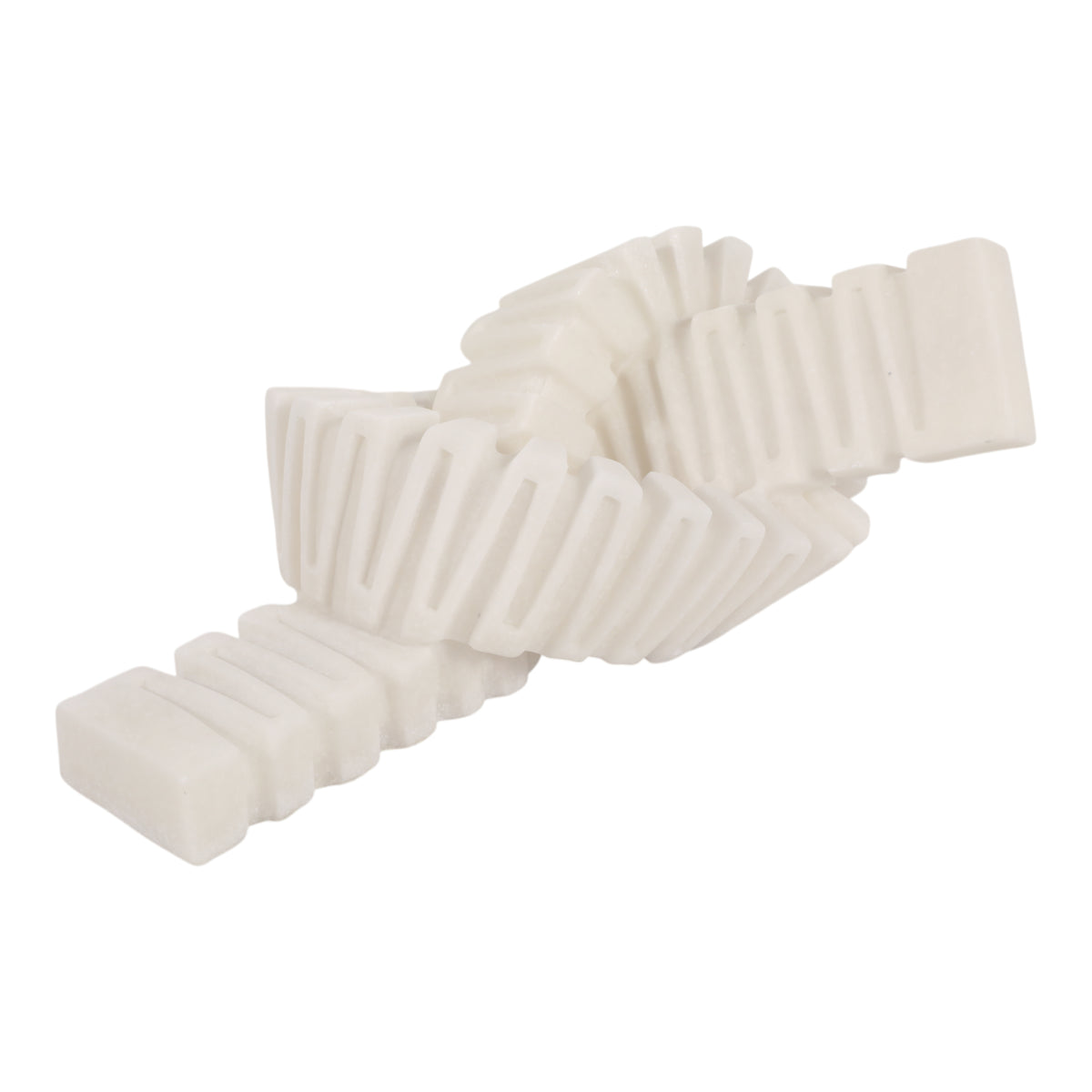 Halfordrun White Decor — 8″ — additional view