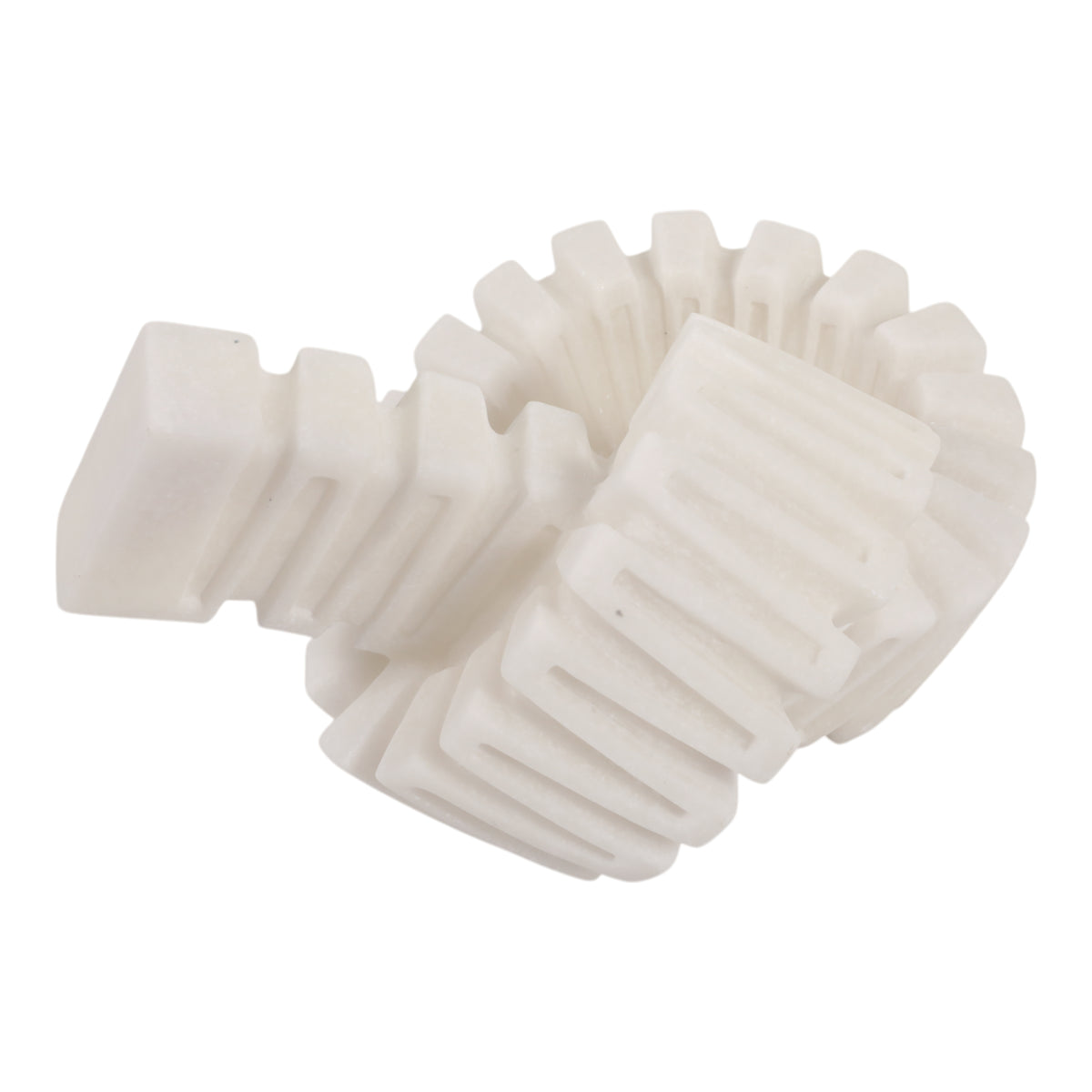 Halfordrun White Decor — 8″ — additional view