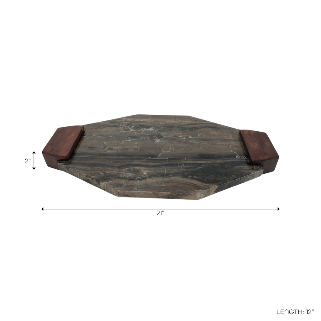 Bayworth Brown Tray — 2″ — additional view