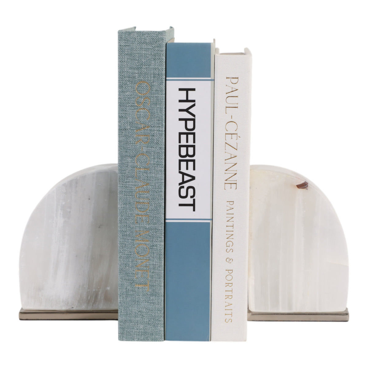 Foleycliff White Bookend — 6″ — additional view